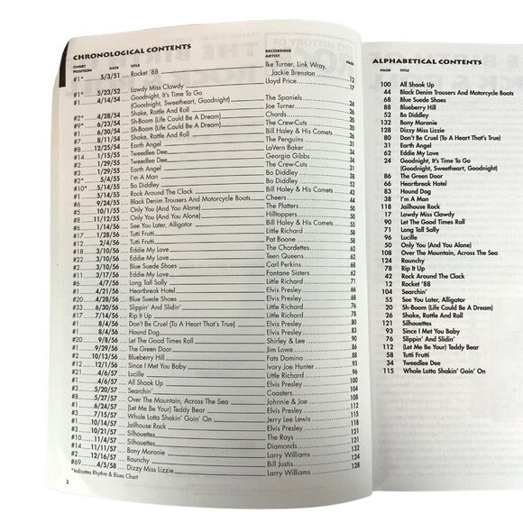 The Birth Of Rock & Roll Piano Vocal Guitar Sheet Music Paperback 1991 - Picture 3 of 9